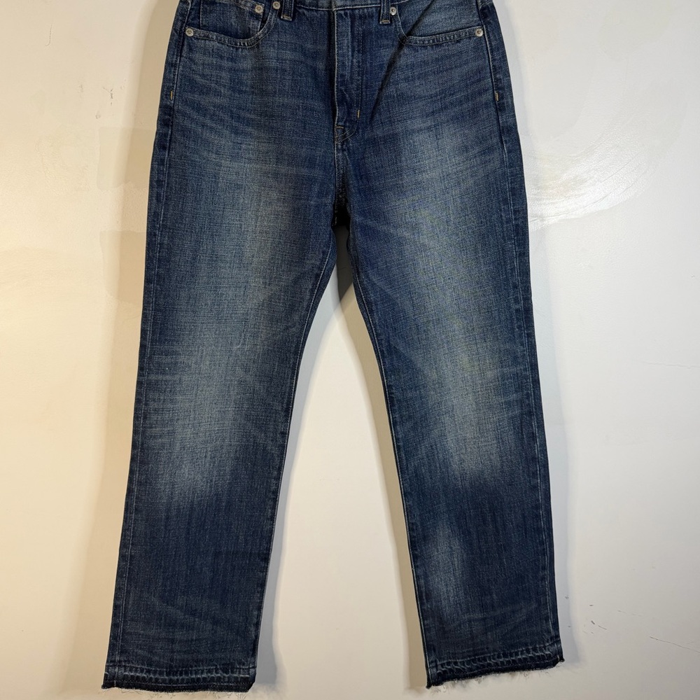 J. Crew Women’s Relaxed Jeans in Dark Blue Wash